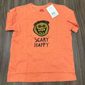 NWT Life is Good boys size 10 Kids Scary Happy Shirt Halloween